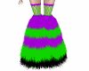 Purple Green Rave Boots