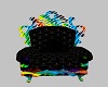 Rainbow Kissing Chair