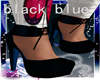 black blue  schuhe