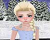 snow princess blond hair