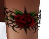 tatoo red ro left arm
