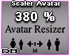 Scaler Avatar *M 380%