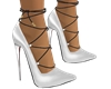 elegant white heels