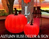 Autumn Bliss Decor -Sign