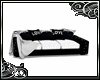 black and white sofa