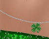 4 L Clover Belly Chain