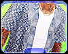 Blue LV Open Shirt