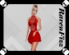 Lace Spring Dress Red