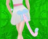 Pink Plushie Tail w/ bow