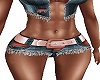 J* Jean Threaded Shorts