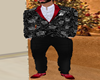 HOLIDAY BLK-RED FULLSUIT