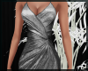 Silver Fishtail Gown