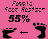 Feet Resizer Avatar 55%