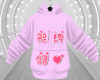 M' Hoodie Korea Lilac