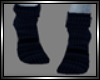 Navy Slouch Socks