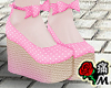 蝶 Pink Bow Shoes v2