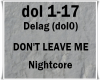 DON T LEAVE ME