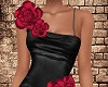 Black Dress&Flowers