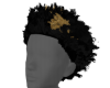 Afro with highlights