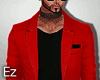 Casual Red Blazer V1