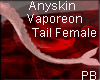PB Anyskin Vaporeon Tail