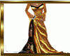 A Golden Angel Gown