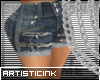 ]ART[ jean shorts BM