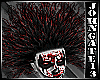 Bloody Killer Clown Hair