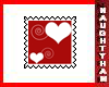 (N) Heart-40 Stamp