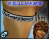 Married Black Armband -M