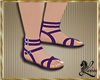 {L} Violet Girl Sandals