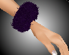 Fur Wrist Purple