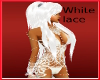 White angel lace dress