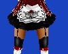Anime Skirt Red wRose