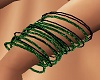 black green bangles L