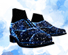 Glitter Blue Shoes