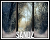 S. Animated Snow Window