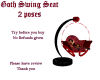 Goth Swing Seat 2poses
