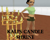 Kali's candle Shrine
