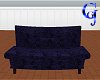 Blue Chenille Pose Sofa