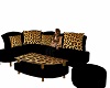 WS}Leopard Elegant couch
