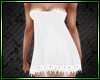White Pleats mini dress