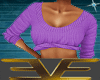 Sexy Girl Sweater Purple