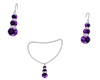 Amethyst Jewelry Set