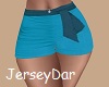 Tied HotShorts Teal