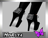 M Black Fantasy Heels