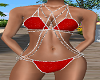 Red Bikini w Chains