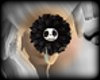 Black Skull Flower