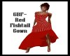 GBF~ Fishtail Gown Red