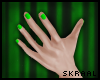 S| Green Nails